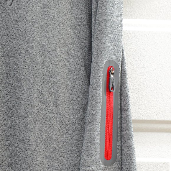 Spyder Active Men 1/4 Zip Pullover GRAY - Picture 4 of 6